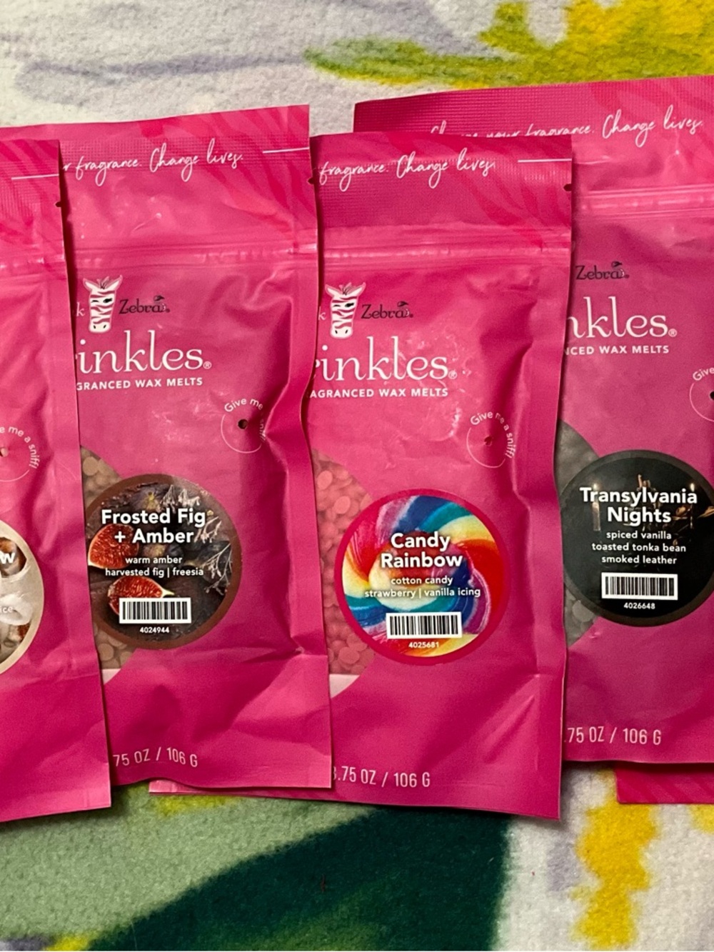 Pink Zebra Sprinkles Fragranced Wax Melts